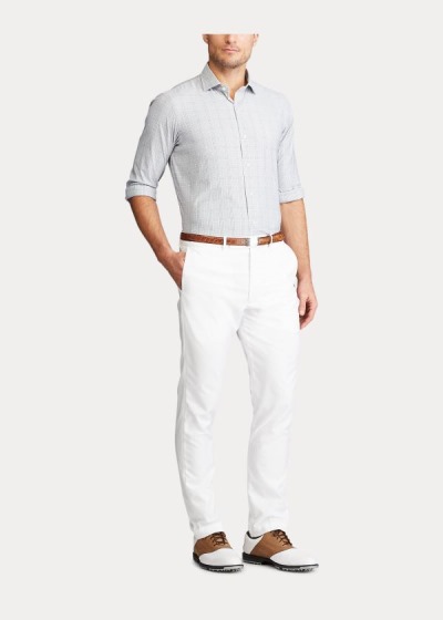 Ralph Lauren Performance Twill Skjorter Herre Danmark (HGZKE8791)